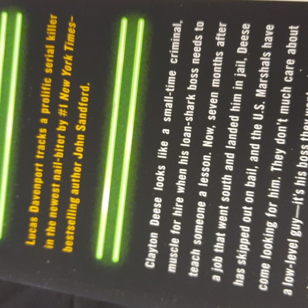 Neon prey by John Sandford New York times best seller - Picture 3 of 5